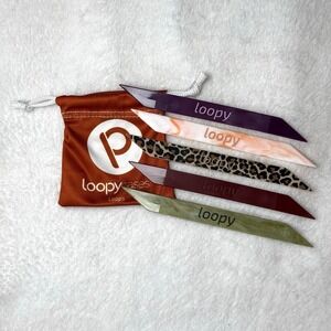 Loopy Case Loops x 5 Fall Colors & Patterns with Sleeve